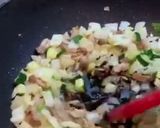 A picture of step 8 of Jjajangmyeon (Noodles and black bean sauce.