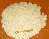 A picture of step 2 of Garri cookies.