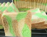 Foto langkah ke 7 dari resep Roti tawar mocha pandan.