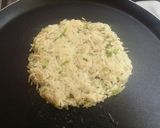A picture of step 4 of Falhari cheesy rostie.