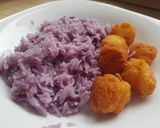 Rántott sajtgolyó áfonyás rizzsel recept fázis 2 fotója