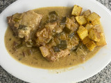 Matambrito de cerdo al verdeo
