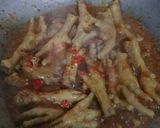 Foto langkah ke 4 dari resep Ceker asem manis pedes...
