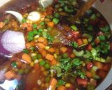 A picture of step 7 of Venison Blade Roast and veggies.