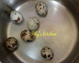 Foto langkah ke 2 dari resep Kangkung cah telur puyuh.