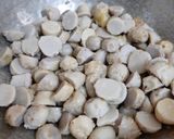 A picture of step 3 of Taro root fry.
