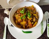 बैंगन पुदीना मसाला (Baingan Pudina masala recipe in Hindi) रेसिपी चरण 4 फोटो