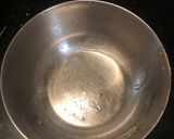 A picture of step 2 of Coriander vadi.