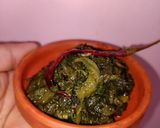 ধনেপাতার ভর্তা (Dhonepatar bharta recipe in Bengali) রেসিপির ধাপ 3 ছবি