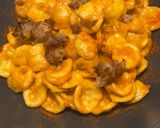 A picture of step 4 of Orecchiette alla Positanese.