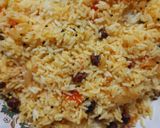 A picture of step 1 of Tomato Rice.