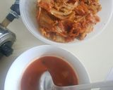 Foto langkah ke 1 dari resep Kimchi Jjigae Sup Kimchi Korea.
