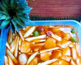 Foto langkah ke 6 dari resep Asinan Rambutan Nenas.