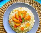 Foto langkah ke 4 dari resep Gyeran Bokkeumbap (Nasi Goreng Telur Korea).