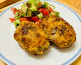 A picture of step 5 of Triple meat cutlets.