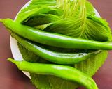 Hình bước làm 7 của món Cháo má đùi gà hành boa rô