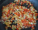 Foto del paso 2 de la receta Berenjenas rellenas de carne picada de pollo