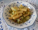 Foto del passaggio 3 della ricetta Tortiglioni Broccoli, zucca e spek