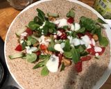 Gyors tortilla ebédre vagy túrázáshoz recept fázis 3 fotója