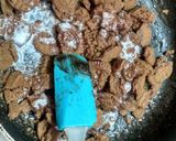 A picture of step 2 of Apple stone crumble crust.