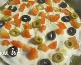 A picture of step 4 of Falafel dough pizza.