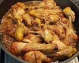 Foto del paso 9 de la receta Muslos de pollo fritos con vino y limón