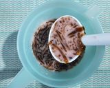 Foto langkah ke 8 dari resep 43. Es cincau cocopandan.