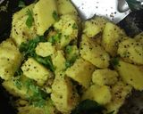 A picture of step 8 of Sooji dhokla.