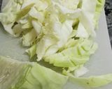 Foto del paso 1 de la receta: Ensalada de espinacas, coles y tofu con vinagreta de hierbabuena