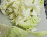 Foto del paso 1 de la receta: Ensalada de espinacas, coles y tofu con vinagreta de hierbabuena
