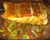 Foto del paso 4 de la receta: Salmón a la essen con verduras salteadas!