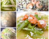 Foto langkah ke 5 dari resep Tumis udang labu siam versi balita.
