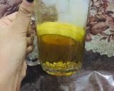 Foto langkah ke 3 dari resep Sparkling lemon tea with nata de coco.