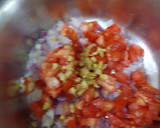 चना चाट (chana chaat recipe in Hindi) रेसिपी चरण 2 फोटो
