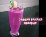 A picture of step 6 of Dragon banana smoothie.