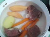 Carne con verduras - puchero #soycupido