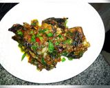 A picture of step 1 of Peppered cat fish.