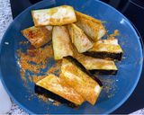 Foto del paso 2 de la receta: Berenjena curry en gajos airfryer