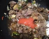 Foto langkah ke 3 dari resep Oseng Daging Sapi Pedas Manis.