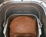 Foto langkah ke 2 dari resep Roti tawar coklat bread maker.