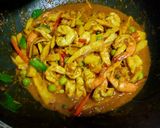 รูปขั้นตอนการทำที่ 4 ของ กุ้งผัดพริกหน่อไม้