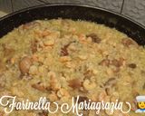 Foto del passaggio 10 della ricetta Nuovo risotto mare e monti funghi e gamberi fatto a modo mio 👩‍🍳🇮🇹🌍🏡🌇🦁💝