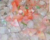 A picture of step 3 of Masala kalajii.