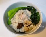 鑄鐵鍋麻油雞炊飯的食譜步驟8照片