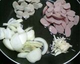 Foto langkah ke 4 dari resep Pizza tutup. aka cireng isi sauce bbq endes...:).