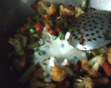 A picture of step 7 of Veg dumbiryani.