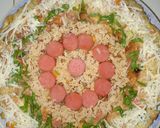 Foto langkah ke 7 dari resep Fritatta Fusili Mix Sayuran (Topping Pizza).