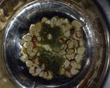 A picture of step 1 of Prasadam phirni with Ground Rice.