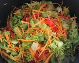 Hình bước làm 4 của món Burrito bò/gà