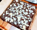 รูปขั้นตอนการทำที่ 12 ของ Brownie บราวนี่ หม้ออบลมร้อน แบบถาด7×7 น้ำตาลแค่ 135 กรัม ก็ฟิล์มนะ